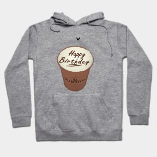 Wednesday's Happy Birthday Coffee Hoodie